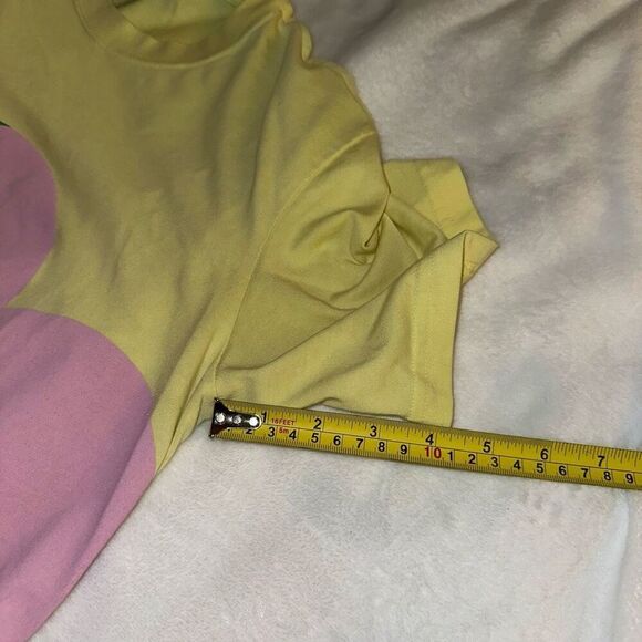 Adidas x Marimekko Yellow Flower Graphic Tee Size Asia Medium (US Small) EUC - Picture 12 of 13